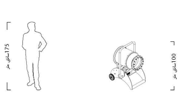 توپ مه پاش zp10