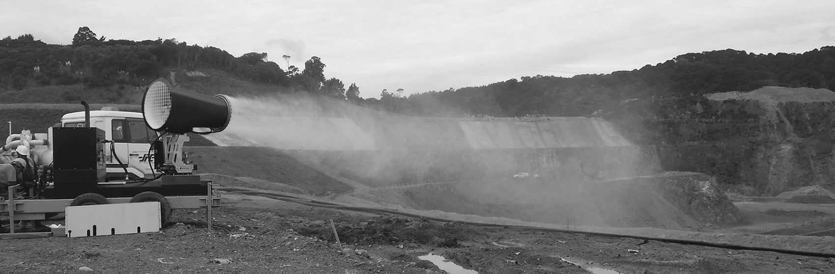 dust suppression cannon