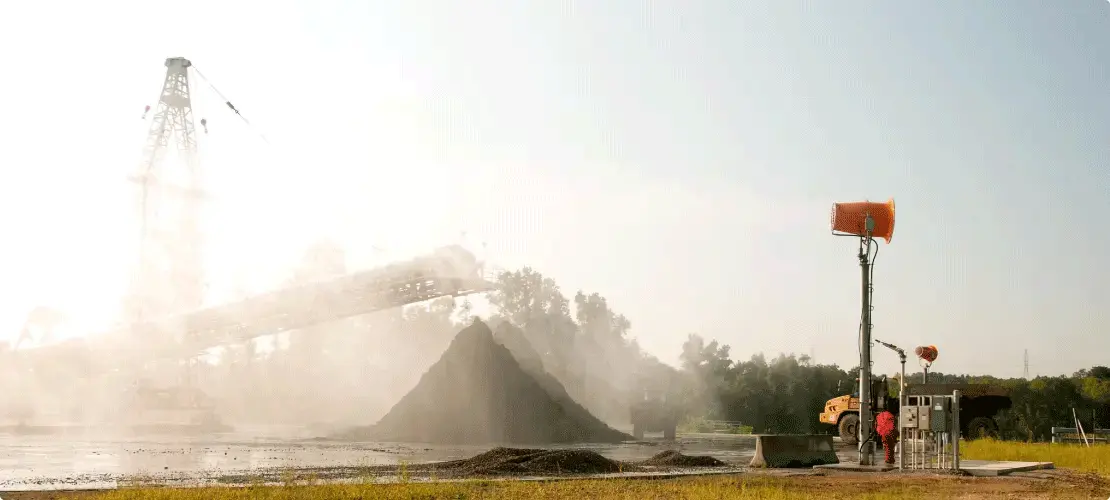 توپ کنترل غبار