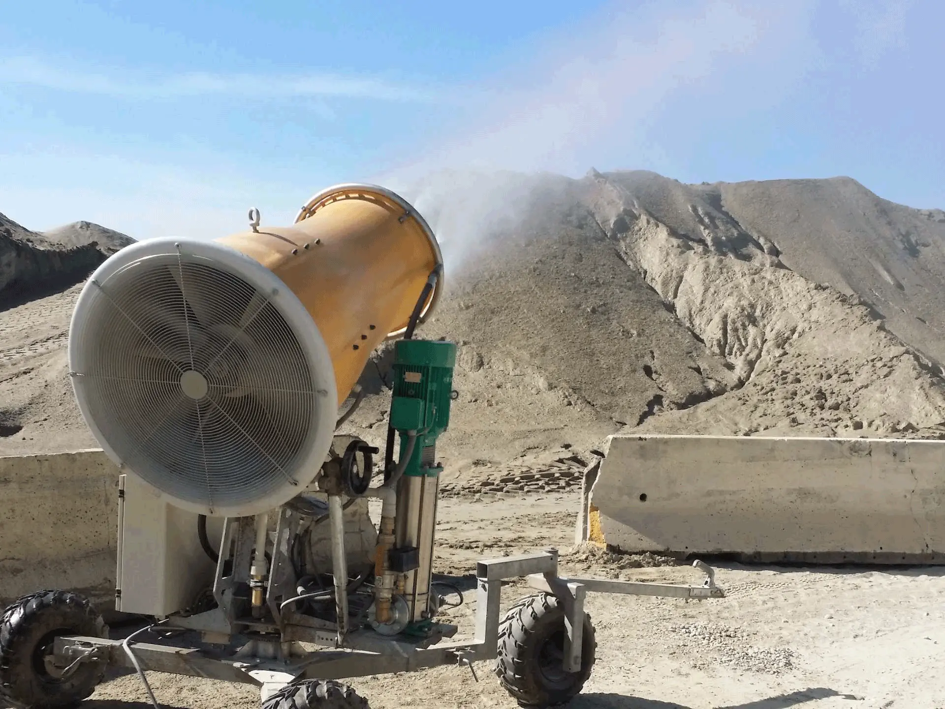 توپ مهار غبار