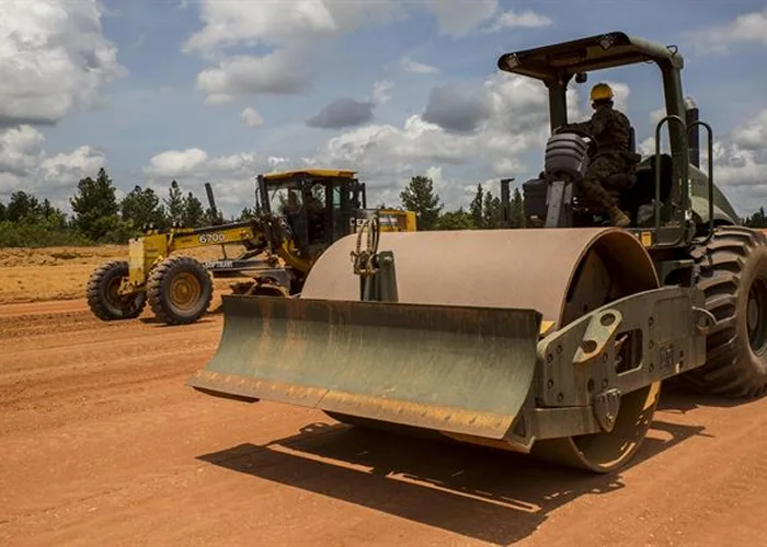 تثبیت خاک با غلطک