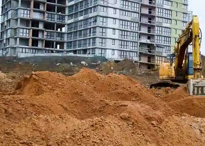 ساخت و ساز عامل فرسایش خاک